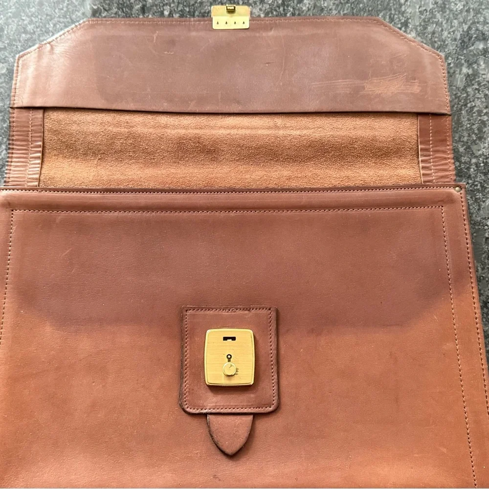 Brown Leather Portfolio
